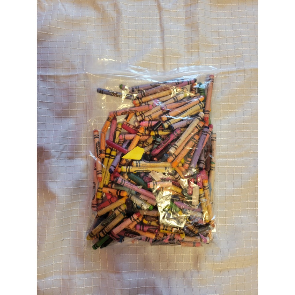 Bulk Lot Assorted Crayola Crayons Multicolor Mixed Art Supplies Crafting Wax